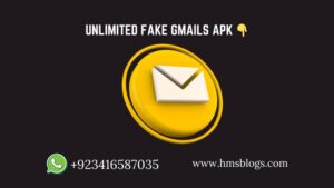 UNLIMITED FAKE GMAILS APK

