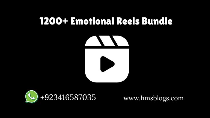 1200+ Emotional Reels Bundle