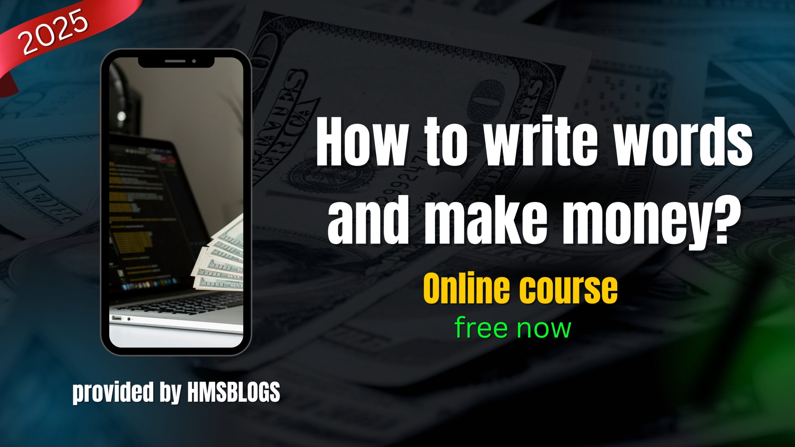 How to write words and make money?