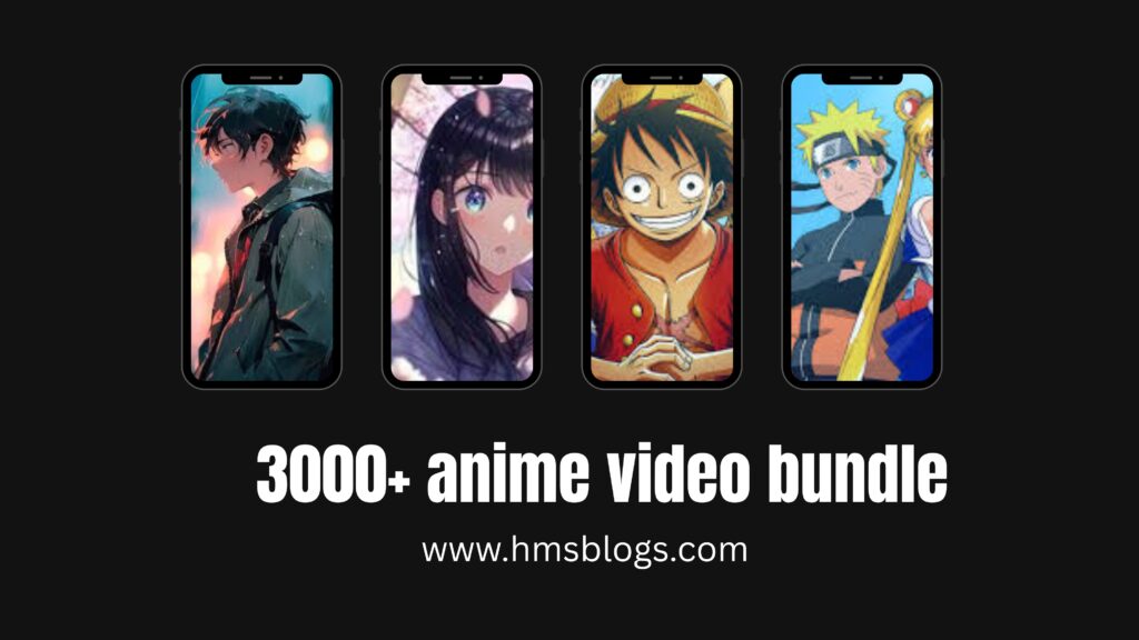 3000+ anime video bundle