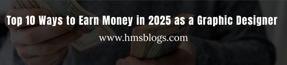 Top 10 Ways to Earn Money in 2025 as a Graphic Designer (Freelance & Passive Income)