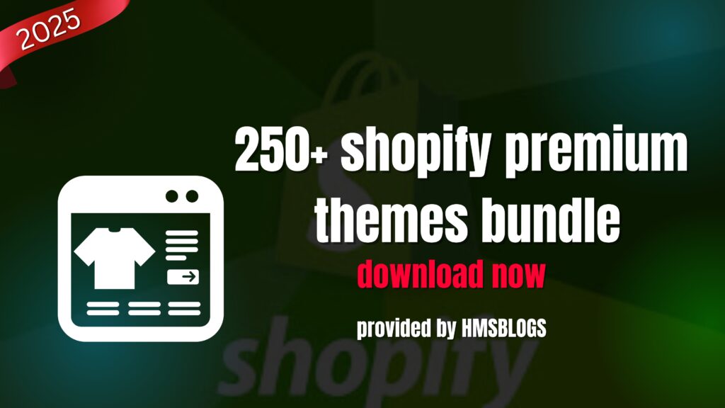 250+ shopify themes bundle